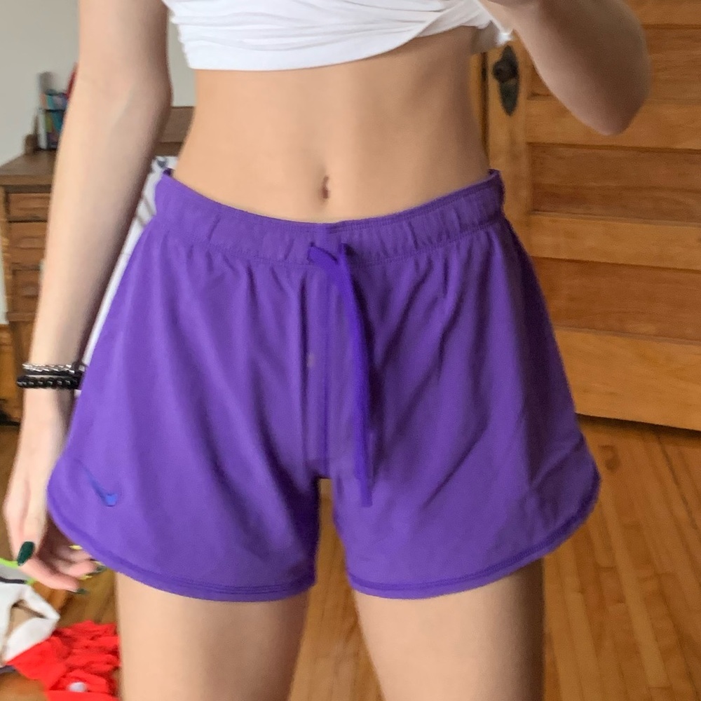 Purple Nike shorts!